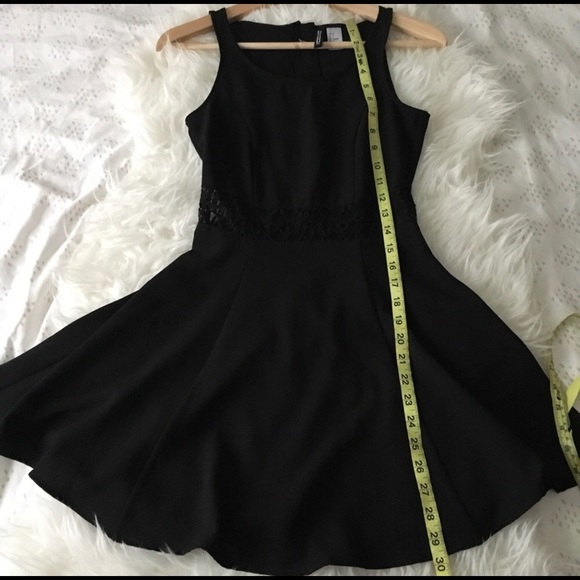 NWOT Black Cutout Lace Dress - Picture 6 of 7